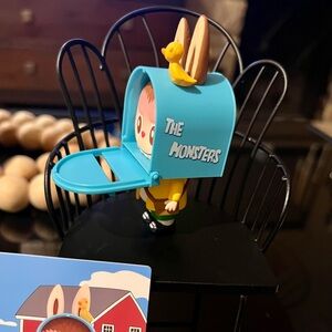 Popmart the monsters almost hidden series figure mailbox new